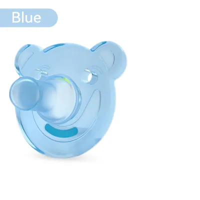 Ultra -light baby silicone pacifier with breathable orthodontics designed pacifiers to soothe baby