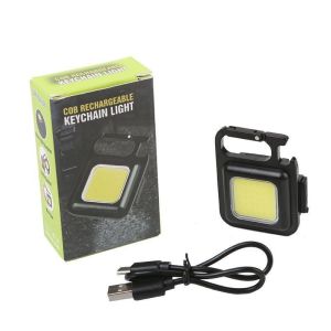 LAMPU LED GANTUNGAN KUNCI MULTIFUNGSI SENTER COB CAMPING CAS USB TIPE C