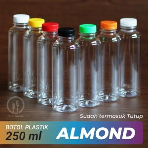 Botol Almond 250 Ml / Isi 50 Pcs + Packing Dus