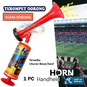 Terompet Dorong Air Horn Trump Ukuran Sedang Terompet Pertandingan Terompet Pesta Terompet Suporter Bola Terompet Suara Kencang Nyaring
