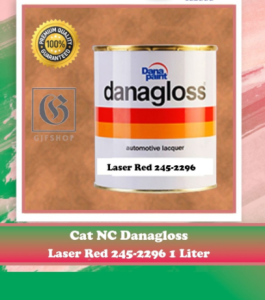 Cat Duco NC Danagloss Laser Red 245-2296 1 Liter