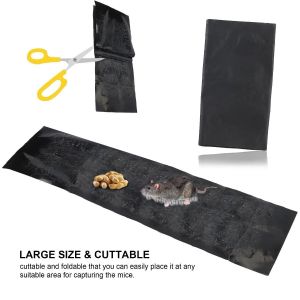 1.2M Mouse Board Sticky Mouse Glue Traps Rat Snake Bug Catcher Pest Control Rejection Non-toxic and Environmental Protection