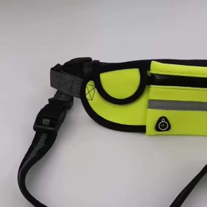 Hands FreeDog Leash with Waist Bag Reflective Elastic Belt Running Dog Nylon Leash Set Collar HarnessAccessories2026
