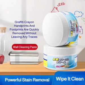 ✨ Multi-purpose Cleaning Paste/ Stain Removal Paste/ Cleaning Paste Wipe Fast Stain Removal Gentle Formula/ Plant Essence Extract/ Multi-power Clean/ Odorless/ No Damage/ No Corrosion/ No Water Marks Wall Surface Stain Removal Cleaning Paste Wipe