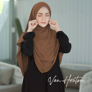 Jilbab Khimar Hijab Bergo Jumbo Kerudung Syari Jersey Nadine