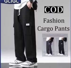 celana cargo panjang pria dewasa polos terbaru uk M/L/XL/XXL
