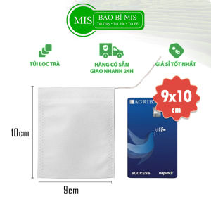Túi lọc trà dây rút MIS túi lọc gia vị cà phê thảo dược chất liệu vải không dệt chuẩn thực phẩm túi lọc thẩm thấu cao nhiều kích thước