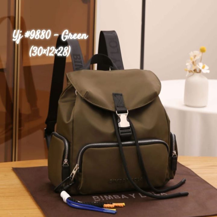 Tas Ransel WANITA Bimba Y Lola Nylon Backpack BL 9880Yj Lazada