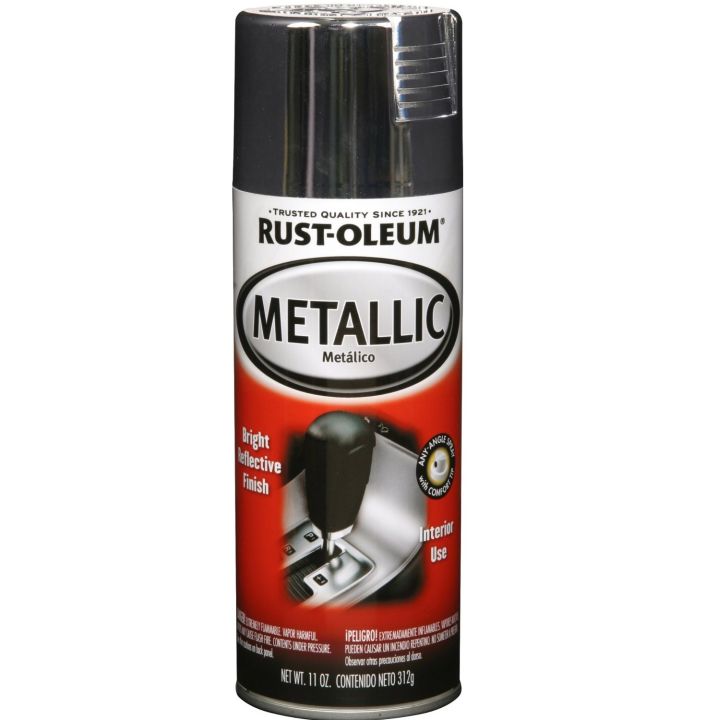 Rust-Oleum Auto Metallic Spray 11oz (Chrome) Lazada Singapore