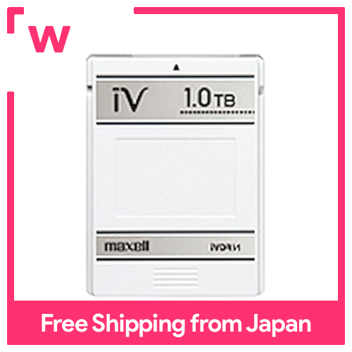 マクセル　maxell iVDR-S 1TB カセットHDD maxell マクセル iVDR-S カセットハードディスク 1.0TB (1TB) ホワイト