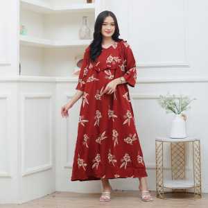 Daster Maura Sekdress Busui Murah Daster Rempel Daster Batik Bahan Rayon Premium LD 120