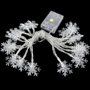 Snowflake String Lights Lampu LED Christmas Decoration Light LED Xmas Light Christmas LED String Lights