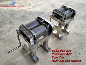 Máy cắt da heo inox làm các loại nem