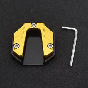 Nurm Motorcycle kickstand Pad Modified Side Stand Shoes Flat Foot Extension Kickstand Pad 1Set