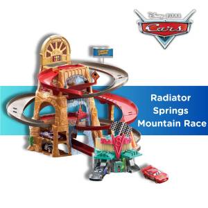 ชุดของเล่นแข่งรถ Disney Pixar Cars Radiator Springs Mountain Race Playset