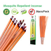 【🇲🇾Stock 】30pcs/box Ubat Nyamuk Mosquito Killer Stick 100% Natural Organic Essence Mosquito Coil Mosquito Repellent Healthy Fragrance Safety 驅蚊劑/灭蚊棒/蚊香