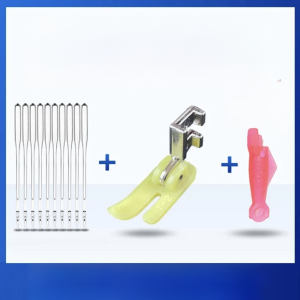 1 small fish Sewing thread head Sewing machine head Unlined Positioning No 14 Sewing Sewing thread Thin material Oxford Pressure Foot Antiskipping machine needle Unclassable