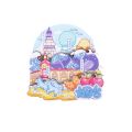 Shandong Qingdao Weihai Zibo City Wooden Fridge Magnet Custom Tourist Attractions Souvenir Magnetic Sticker In Stock. 