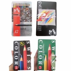 Caran Dache Pencil Color - Pensil Warna isi 12 - pencil lukis