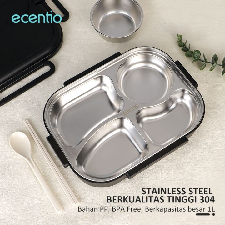 ECENTIO%20Tempat%20Makan%204%20Grid%20Lunch%20Box%20Kotak%20Stainless%20Steel%20304%201000ml%20-%20Image%205