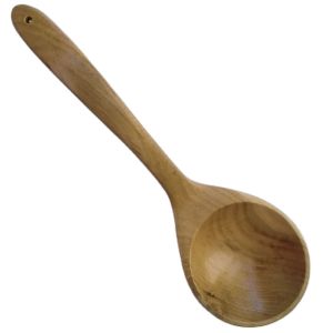 sendok sayur dari kayu jati kwalitas premium panjang 21cm