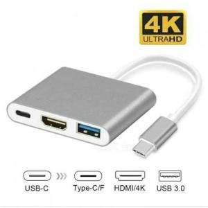 Converter Hub 4 IN 1 USB C Type-C To HDMI VGA HUB Adapter Travel 4K VGA USB 3.0