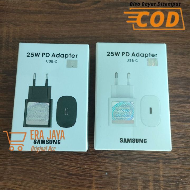 Adapter Usb C S21 Adaptor Charger 25W USB C ORIGINAL SUPER Fast
