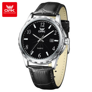 OPK Watch For Men Original Waterproof Business Fashion Japen Import Movement Casual Calendar Luminous Stainless Steel Sports Watche