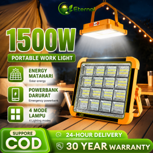 Solar Emergency Light Solar Light Outdoor Waterproof Solar LED Flood Light Flashlight Rechargeable