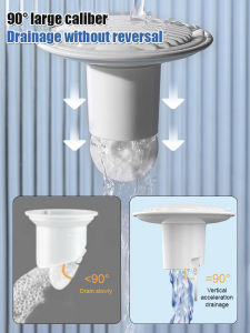 Silicone Cuttable Bug Proof Floor Drain Deodorizer Bathroom Seal Sewer Pipe