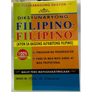 Diksyunaryong Filipino-Filipino (Pinakabagong Edisyon)192pgs