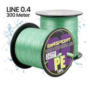COD Benang Senar Pancing PE 300M TaffSPORT Braided Murah Kuat Anti Keriting