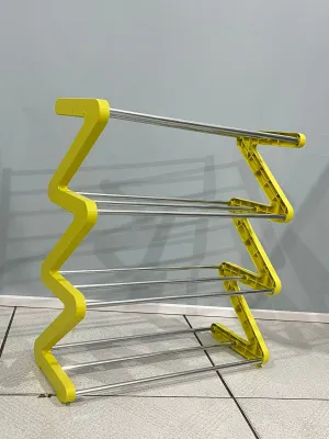 RAK SEPATU ZIGZAG/ RAK SANDAL 4 SUSUN/ RAK SEPATU SERBAGUNA Z SHAPE SHOE RACK / 3 SUSUN GROSIRSTORE168