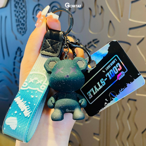 Móc Treo Chìa Khóa Thời Trang Móc Khóa Hình Gấu Treo Trên Balo Túi Xách Siêu Dễ Thương - BEAR-KEY-002