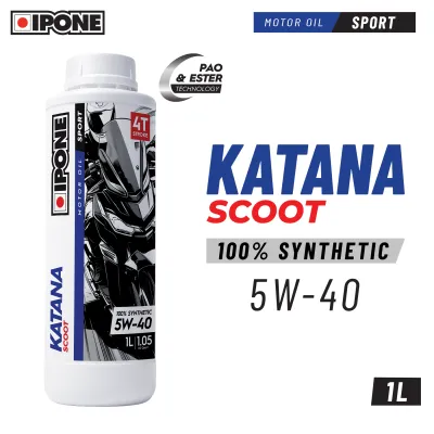IPONE Katana Scoot 4T 5W40 Engine Scooter Oil (1L)