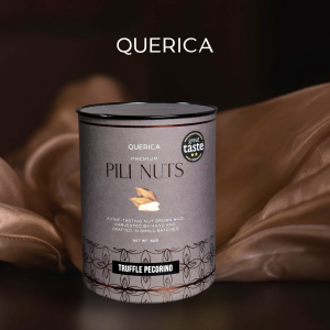 QUERICA Premium Pili Nuts - TRUFFLE PECORINO (50g Canister)