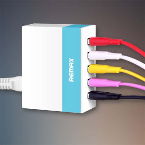 [HCM]Cóc sạc 5 cổng Remax RU-U1 cho 1 lúc nhiều thiết bị