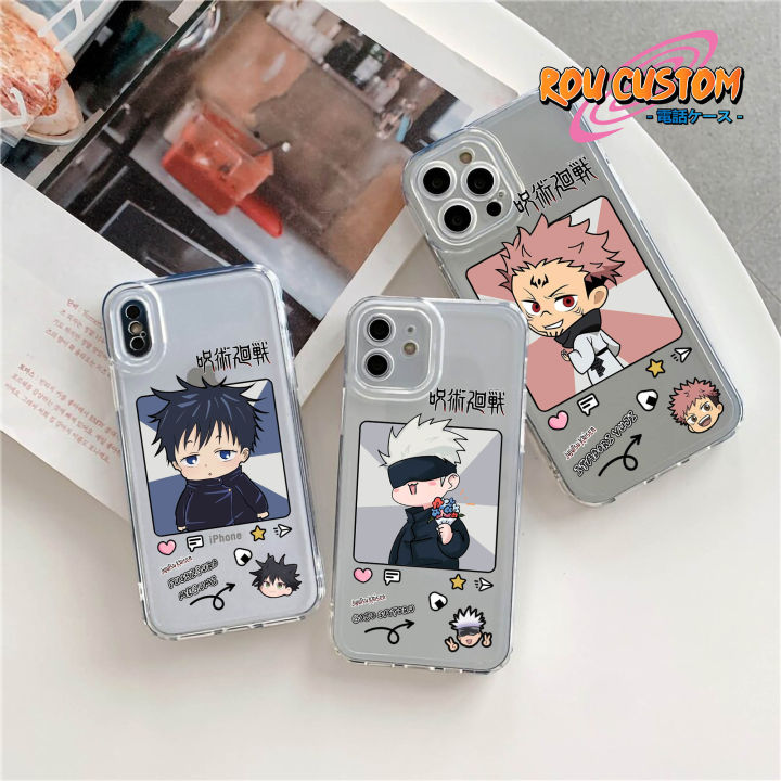 Case Iphone 7Plus Plus X XS Rou Custom Jujutsu Kaisen
