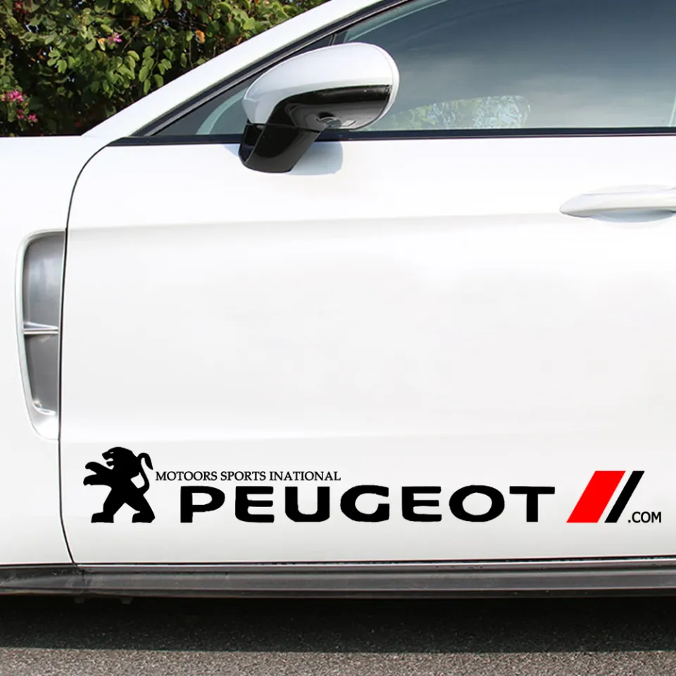 Autocollant Pare-Brise Avant Peugeot – Bande Pare-Soleil Pour 206 207 3008 308 407 806 Etc.