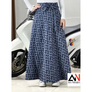 Váy chống nắng JEAN cột dây freesize VJCQ