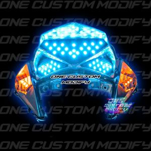 LAMPU REM VARIO 125 TECHNO KZR 2012 2015 RUNNING 8 & 10 MODE OTOMATIS MANUAL BONUS LAMPU T10