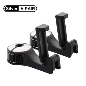 SEAMETAL Car Phone Bracket Headrest Hook Car Seat Back Hanger Portable Car Mounts Auto Fastener Clip