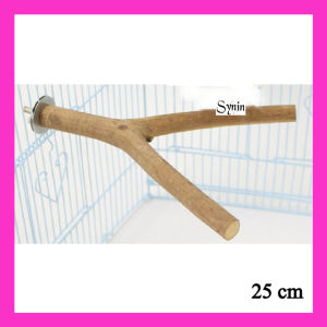 🇸🇬 Pet Bird Perch Stand Natural Wood