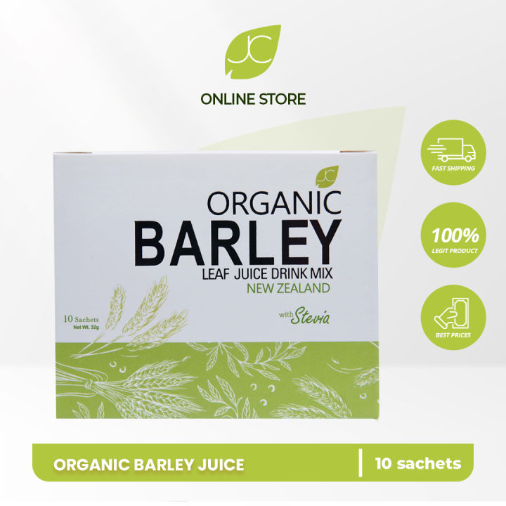 Organic Barley Juice New Zealand 10 Sachets Authentic by JC