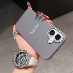 Portalacc CASE + LOGO PREMIUM SOFTCASE CASING HP LEATHER SLIM PHONE CASE FOR REALME C2 A1K 5 5I 13 13 PRO C11 C12 C25 C25S C30 C30S C31 C51 C53 NOTE 50 C63 NOTE 60 CAMERA PROTECTION SHOCKPROOF HARD BACK COVER CLR