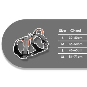 HamshMoc Dog Harness Padded Reflective Adjustable Vest With Control Handle For Medium Dogs