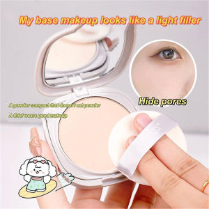 Nikam [cho nam và nữ] Phấn nén trang điểm kiểm soát dầu mờ sương mờ tự nhiên khô và ướt hai mục đích Phấn phủ chống thấm nước trang điểm khuôn mặt bền lâu