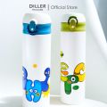 [ส่งจากไทย] Diller Thermo Flask 480ml MLH9103 กระติกเก็บความเย็น/ร้อน ฝากดยกดื่มพร้อมล็อก สแตนเลส 2 ชั้นพร้อมฉนวนสูญญากาศเก็บเย็น 24 ชม กระติกน้ำเก็บอุณหภูมิ กระติกน้ำพกพา กระติกเก็บเย็น Water Bottle ขวดน้ำไปโรงเรียน ขวดเก็บเย็น. 
