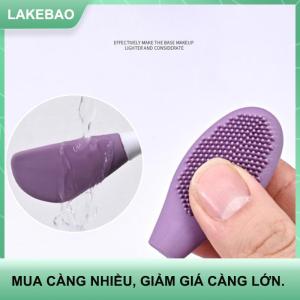 【LAKEBAO】 Đôi Đầu Silicone mặt nạ trên khuôn mặt bàn chải massage mặt làm sạch bàn chải tự làm bùn phim scraper chăm sóc da mặt công cụ dropshiping