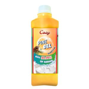 Cozy Pine Gel Powerful Disinfectant for a Cleaner Healthier Environment -(1000ml)  Multipurpose Cleaner Deodorizer Toilet Kitchen Anti-bacterial Cleanser